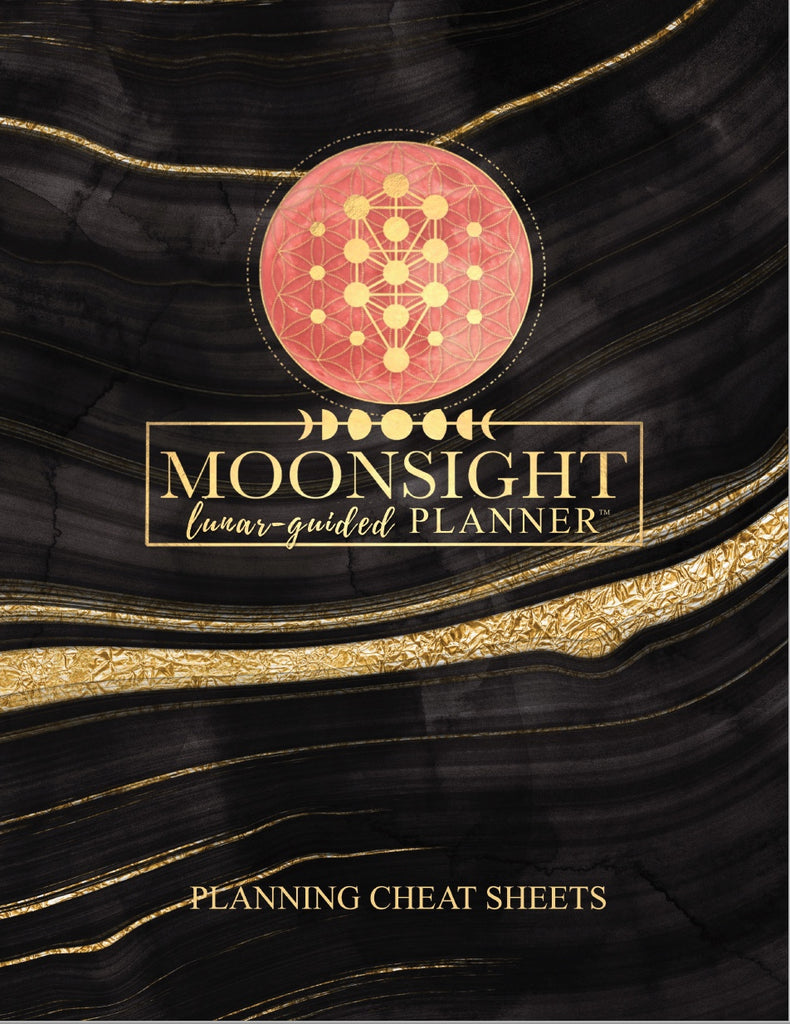 Moonsight Planner Cheat Sheets