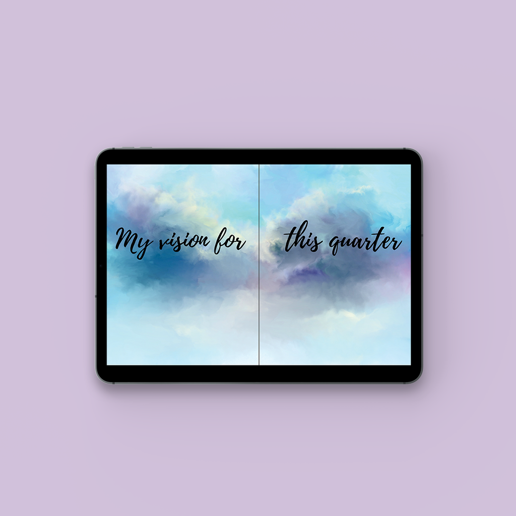 Moonsight Planner 2024- 90-Day 4x DIGITAL BUNDLE (Q1-Q4) Daily Planners (Jan-Dec) Good Notes PDFs